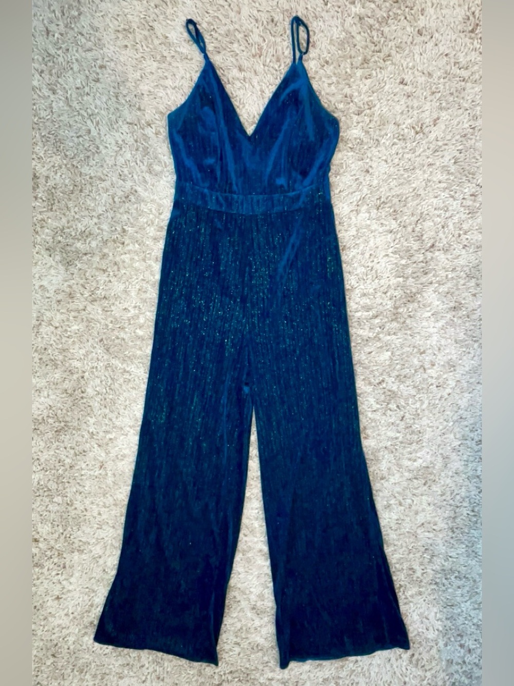Elegant dark blue formal jumper